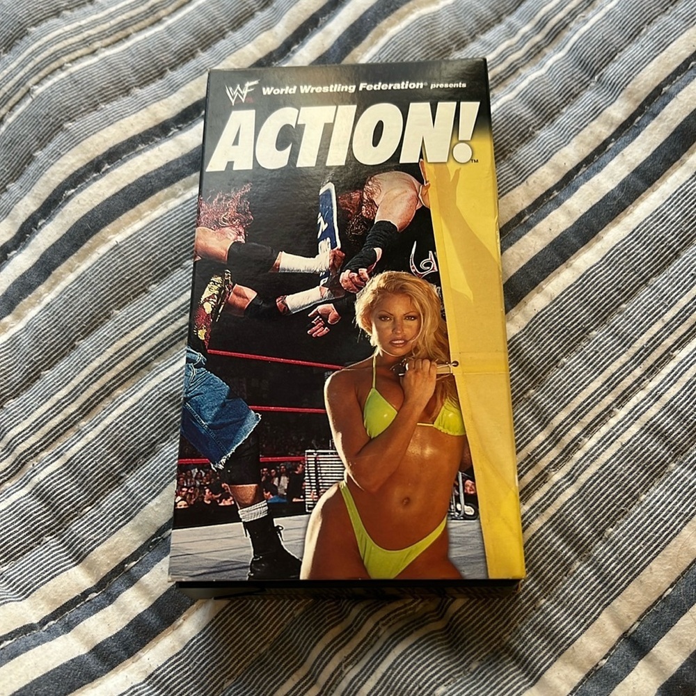 WWE/WWF Action Cassete Tape!